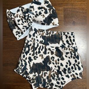 Bummie and head wrap set